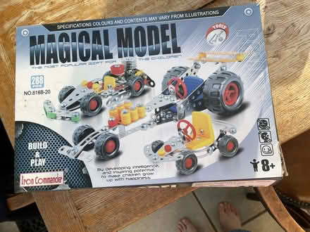 Photo of free Metal Construction Set (High Wood RG9) #1