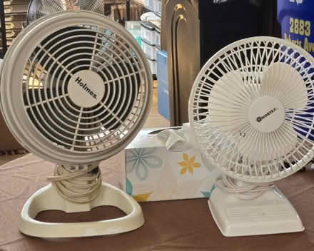 Photo of free Two small fans (10461 bronx Westchester Ave) #1