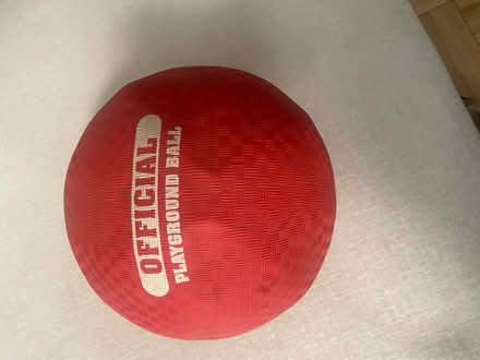 Photo of free Red dodge ball (10025) #2