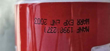 Photo of free Fire extinguisher for car (Honiton EX14) #2
