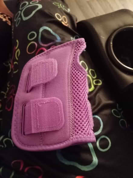Photo of free Small left wrist brace in purple (Worsborough S705PF) #2