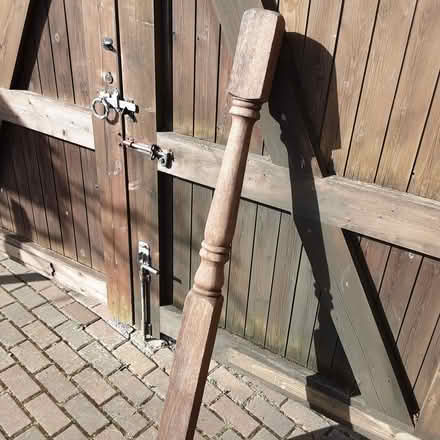 Photo of free Hardwood Newel Post For Decking, Garden Ornament? (Henfords Marsh BA12) #1