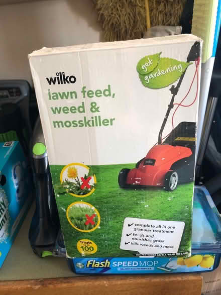 Photo of free Lawn feed weed and moss killer (Barnard's Green WR14) #1