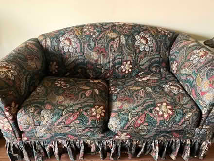 Photo of free Loveseat (On College Street in Morganton) #1