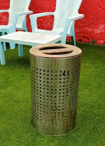 Photo of free Stainless steel bin (Twickenham centre) #1