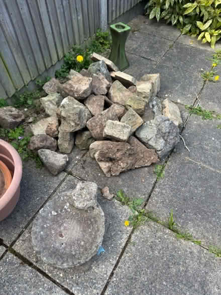 Photo of free Rocks & bird bath (ME5) #2