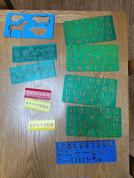 Photo of free stencils for kids (Gleneagles area, Wboro NN8) #1