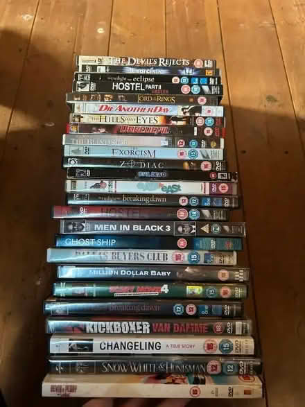 Photo of free Bag of DVDS - assorted titles (Bransford WR6) #1