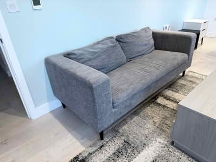 Photo of free Bruges 2.5-Seater Sofa – Dusk Grey – Good Condition (Olympia W14) #1