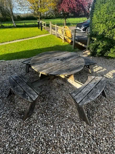 Photo of free 2 picnic benches (Bradford on Avon BA15) #2