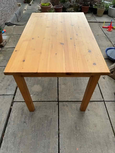 Photo of free Solid wood dining table (Heald Green SK8) #3