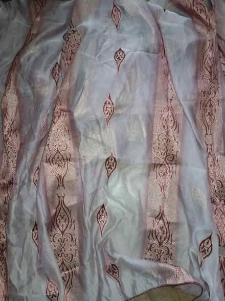 Photo of free Red, gold, white voile material (Odd Down) #1