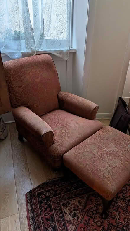 Photo of free Quality armchair and footstool (Brighton BN1) #1