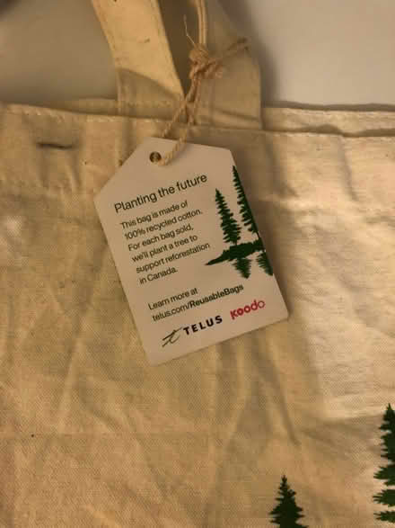 Photo of free Reusable Cloth shopping bag (Midtown Toronto) #2