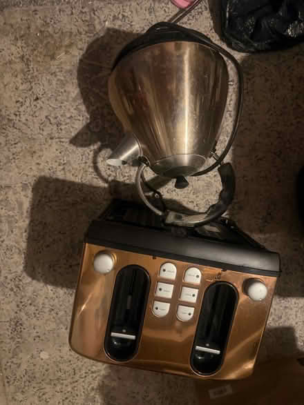 Photo of free Copper coloured kettle and toaster (ME7) #1