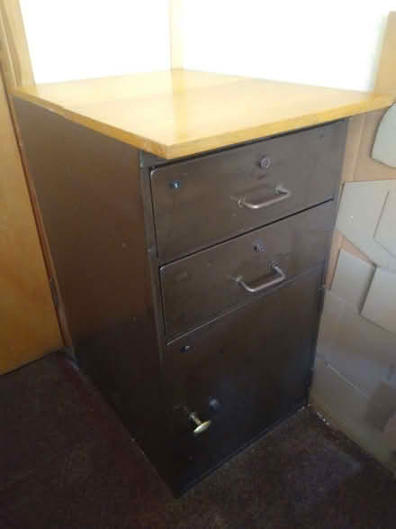 Photo of free Metal filing cabinet (Brinscall PR6) #1