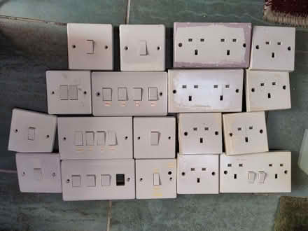 Photo of free Bunch of old sockets and switches (St Ives PE27) #1