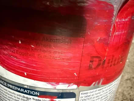 Photo of free Dulux Ruby Fountain red paint x 2 (Salford M30) #4