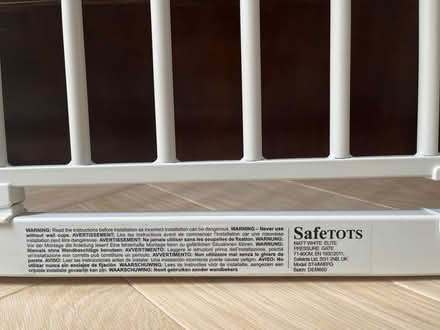 Photo of free Baby gate with door (long) (NW8) #2