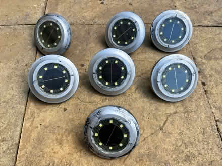 Photo of free Solar garden lights x 7 (Tetbury GL8) #1