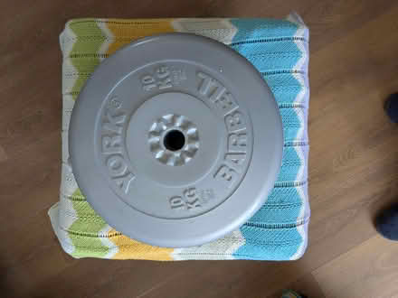 Photo of free 2 x 10kg York Barbells (Aldrington BN3) #1