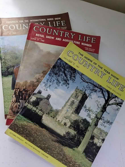 Photo of free 3 vintage Country Life magazines (Coombe Bissett SP5) #1