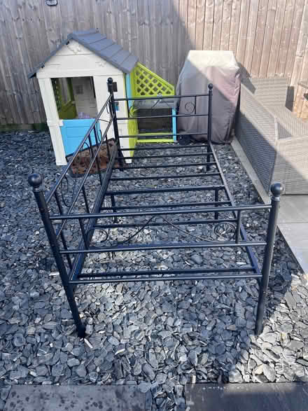 Photo of free Single metal bed frame (Whitecross OX13) #2