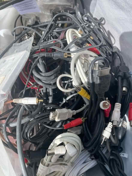 Photo of free Two bags of cables (Sevenoaks TN13) #2