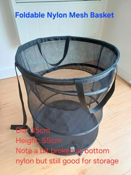 Photo of free Foldable Nylon Mesh Basket (NW9 Colindale, Tesco Express) #1