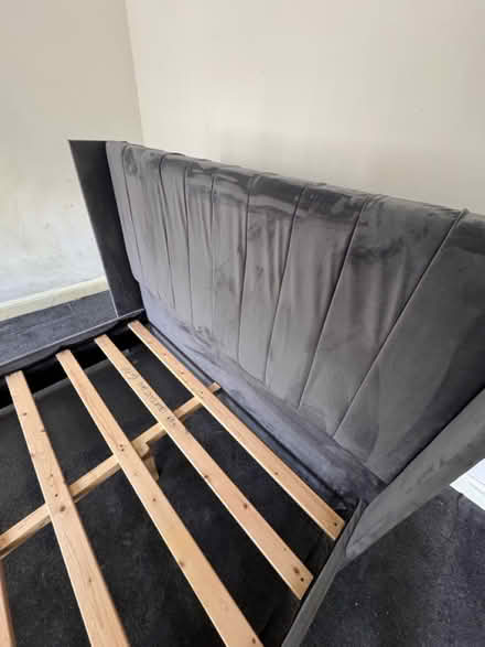 Photo of free King size double bed frame (DE24) #2