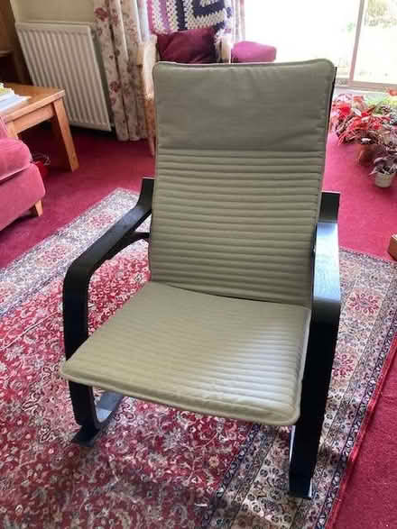Photo of free IKEA grey Poang chair (Boswall EH5) #1