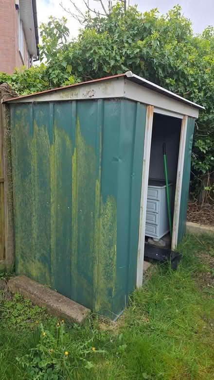 Photo of free metal shed/scrap. ingol (preston PR2) #4