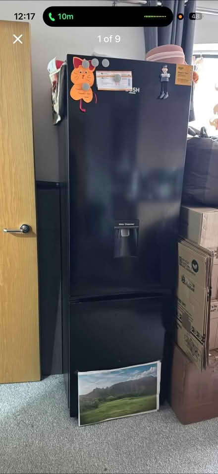 Photo of free Bush Fridge Freezer - Black (Tonbridge, Kent) #2
