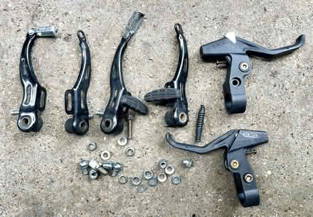 Photo of free Bicycle wheels and brake components (Maida Vale W9) #1