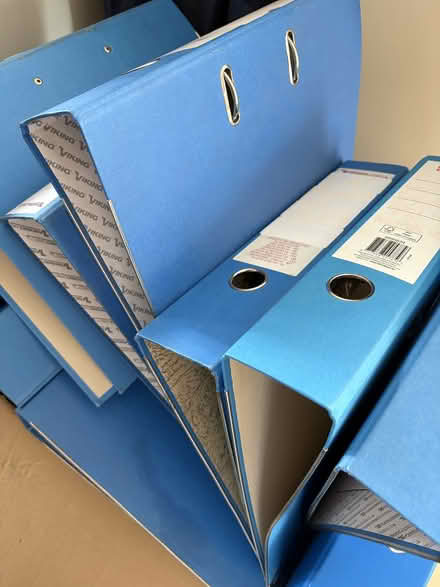 Photo of free Office supplies, lever arch file, folders, ring-binders (Plaistow E13) #1