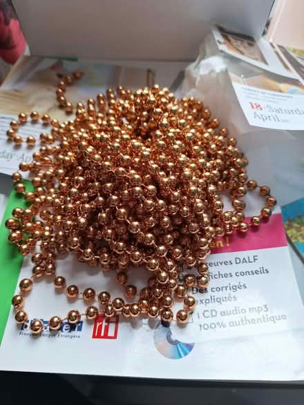 Photo of free Rose gold beads (Walkley S6) #1