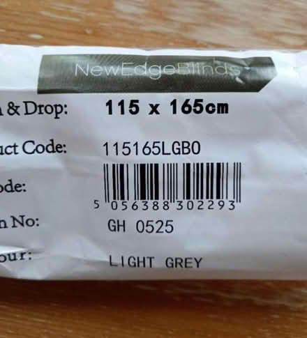 Photo of free Light Grey Blind 115 x 165cm (St Leonards on Sea TN37) #3