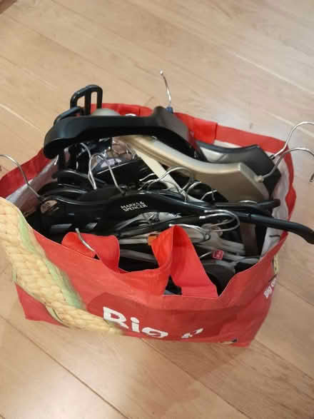 Photo of free Plastic Clothes Hangers (Worle, Weston super mare BS22) #1