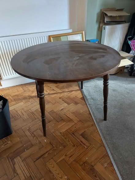 Photo of free Dark brown table (SG19) #2