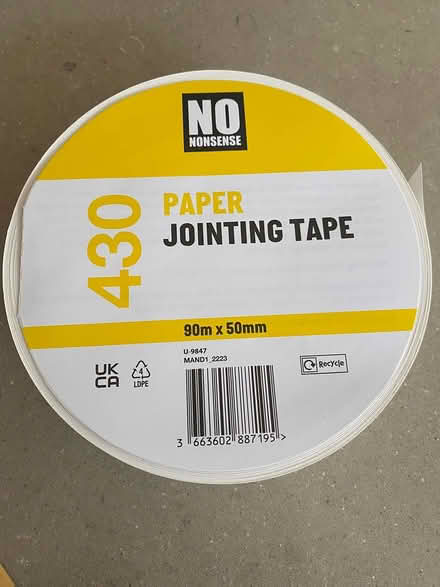 Photo of free Full roll Paper Jointing Tape (Epsom KT18) #1