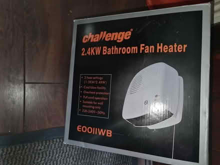 Photo of free Bathroom fan heater (Dalston E8) #1