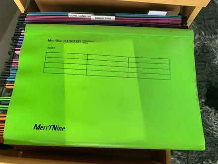 Photo of free Filing sleeve"s (Dartford Heath DA2) #3