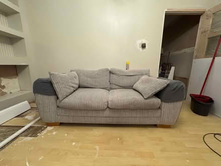 Photo of free Sofa’s & Footstool (DA15) #1