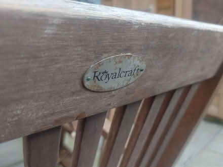 Photo of free Garden Table & 5 Chairs + Umbrella (Peacehaven) #2