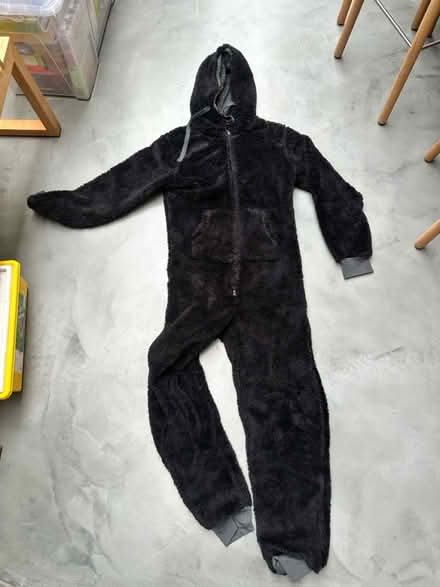 Photo of free Adult black fluffy onsie (Queen’s Park) #1