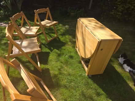 Photo of free Dining Room Table and chairs (Shenley lodge MK5) #2