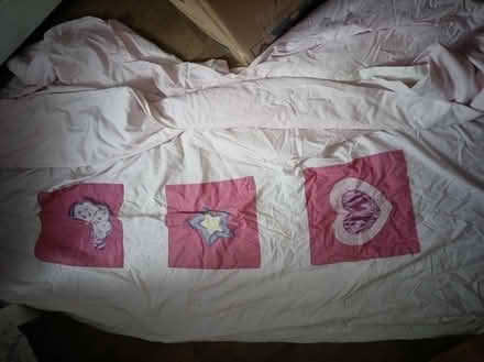 Photo of free Pink children's curtains (Odd Down) #1