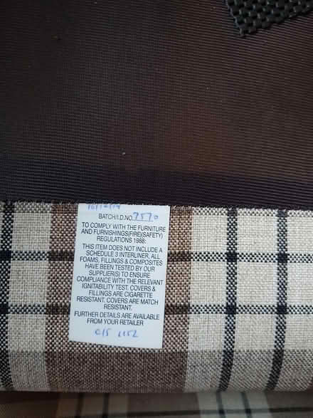 Photo of free Armchair- excellent condition (Sheffield 2) #1