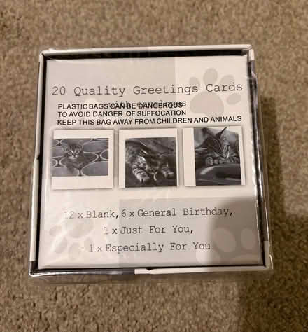 Photo of free 20 kitten theme greeting cards (Longbarn WA2) #2