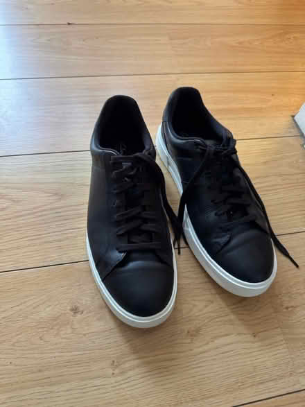 Photo of free Clarks mens shoes size 10.5 (DA3 New Ash Green) #1